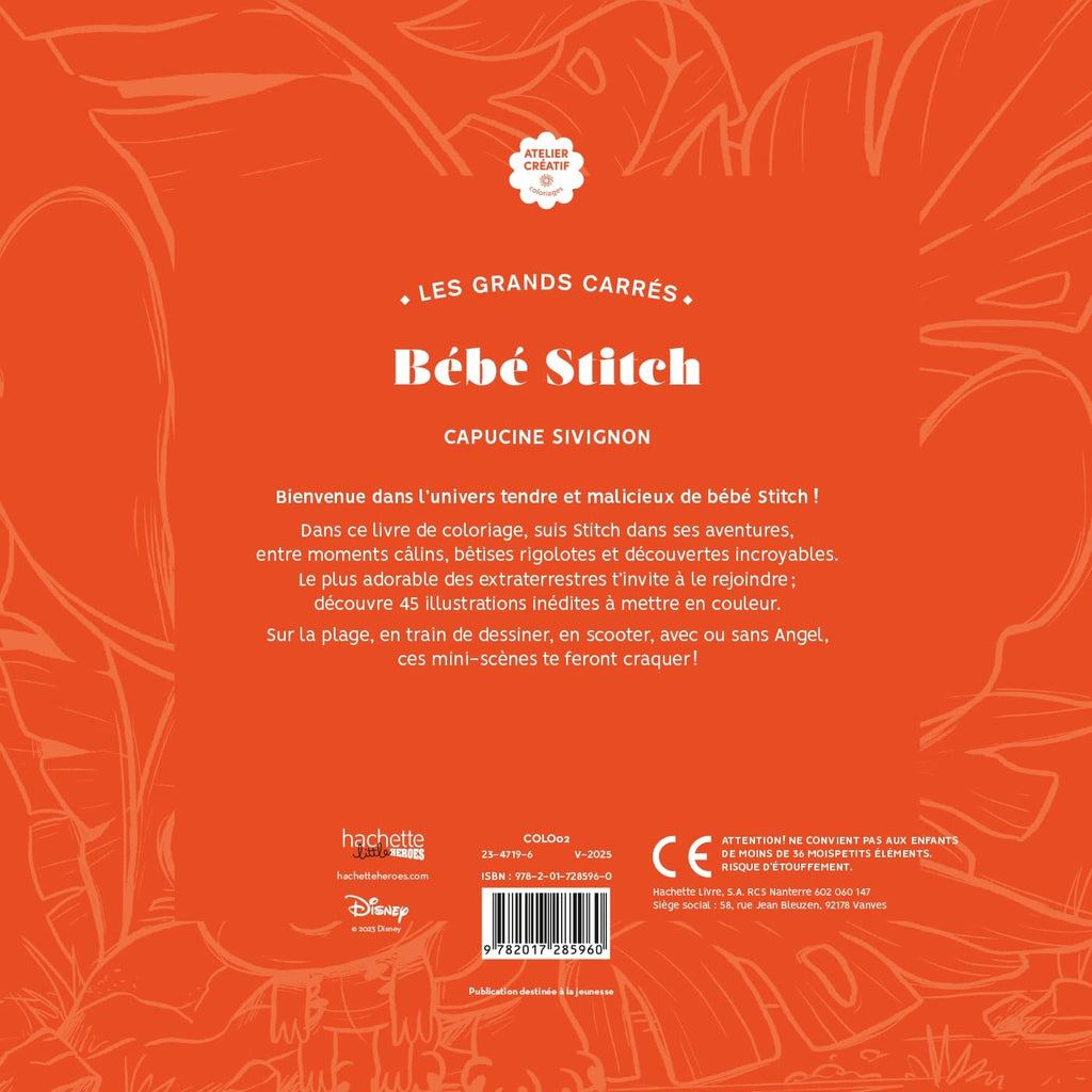 Grand Carré: BéBé Stitch
