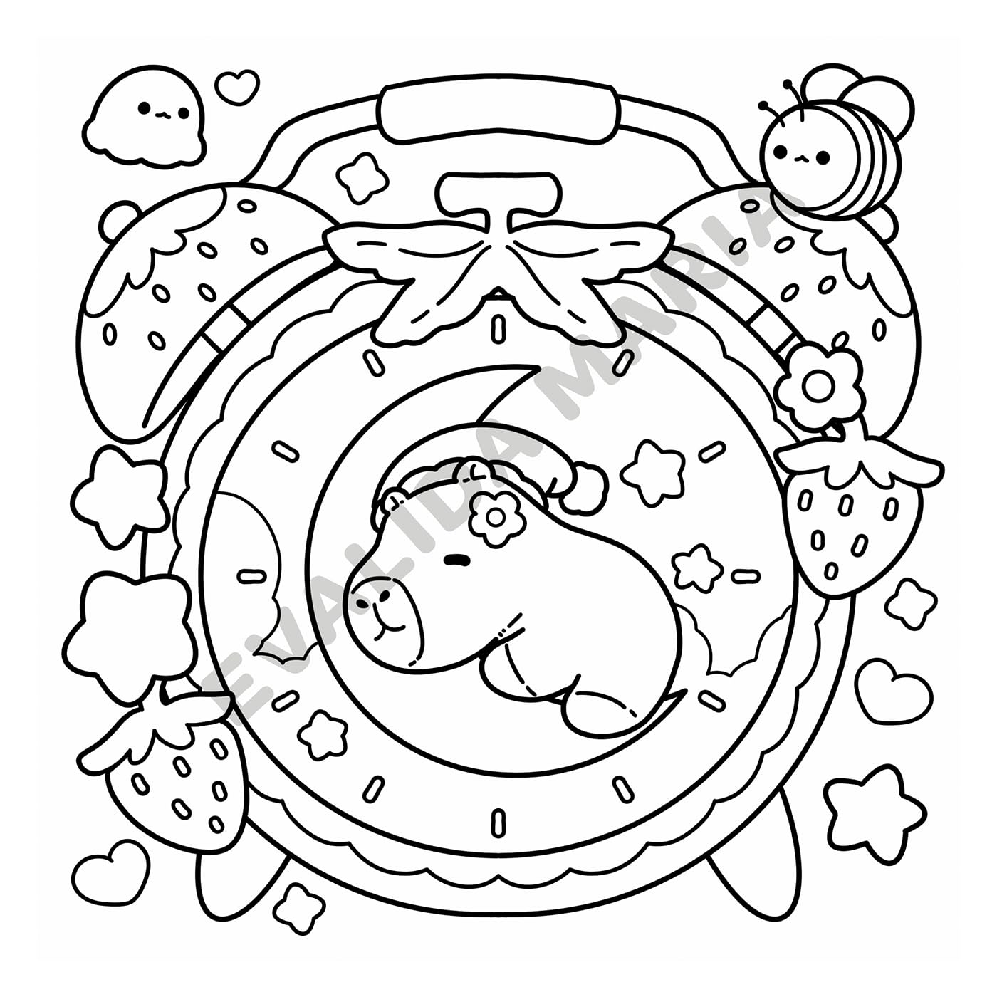 Capybaras Calins