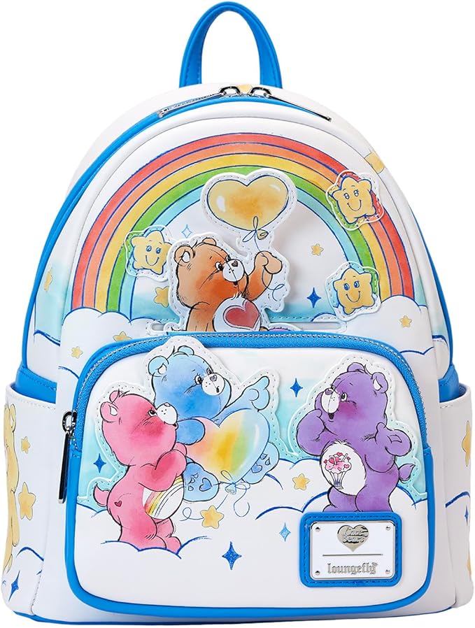 Care bears rainbow balloon backpack