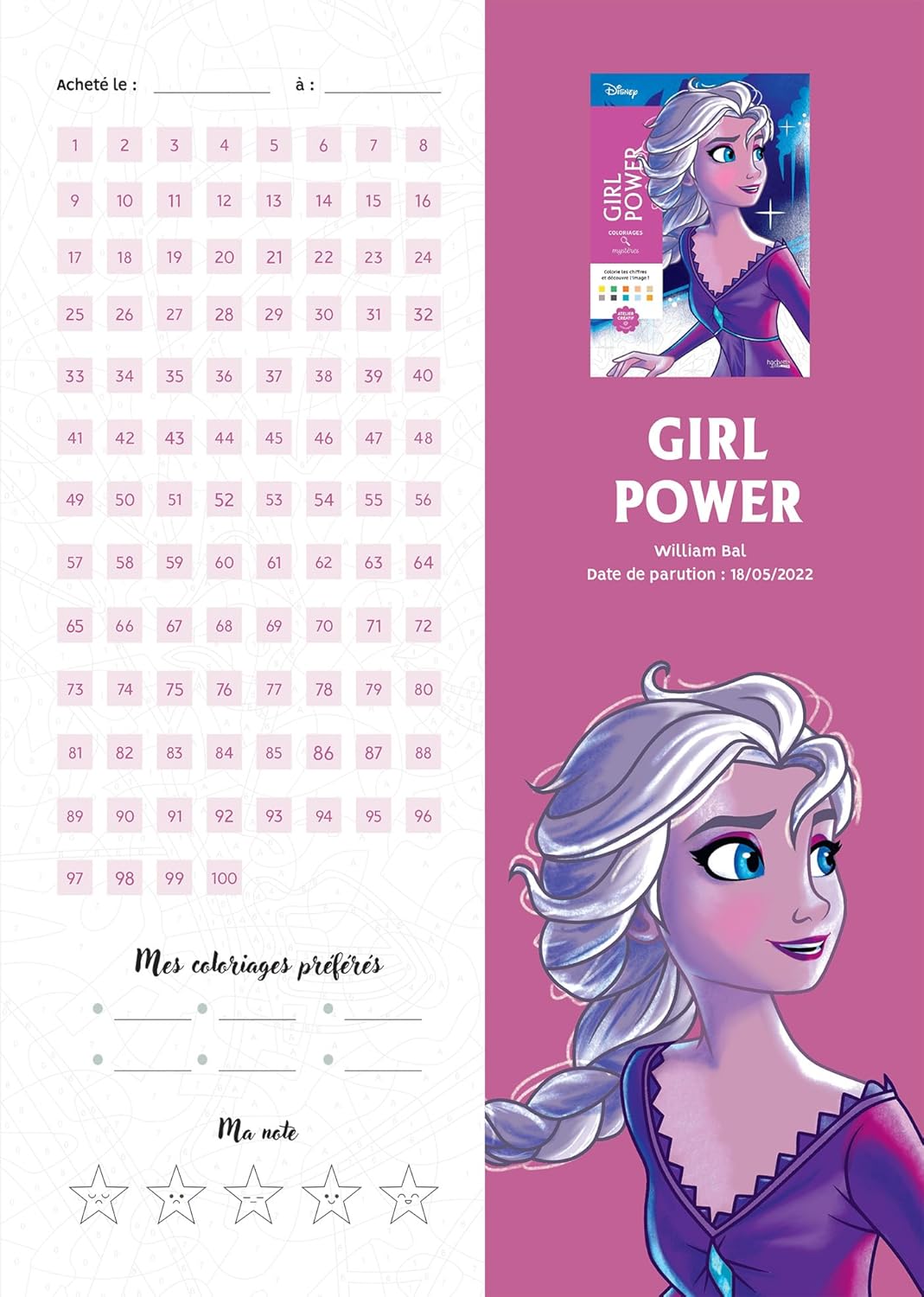 Les Tracker de Coloriages Mysteres Disney