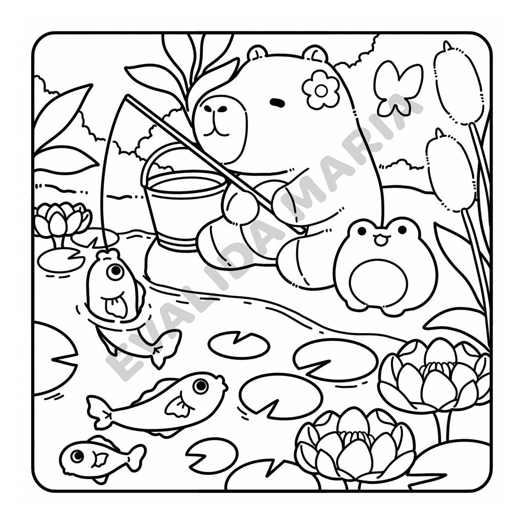 Capybaras Calins