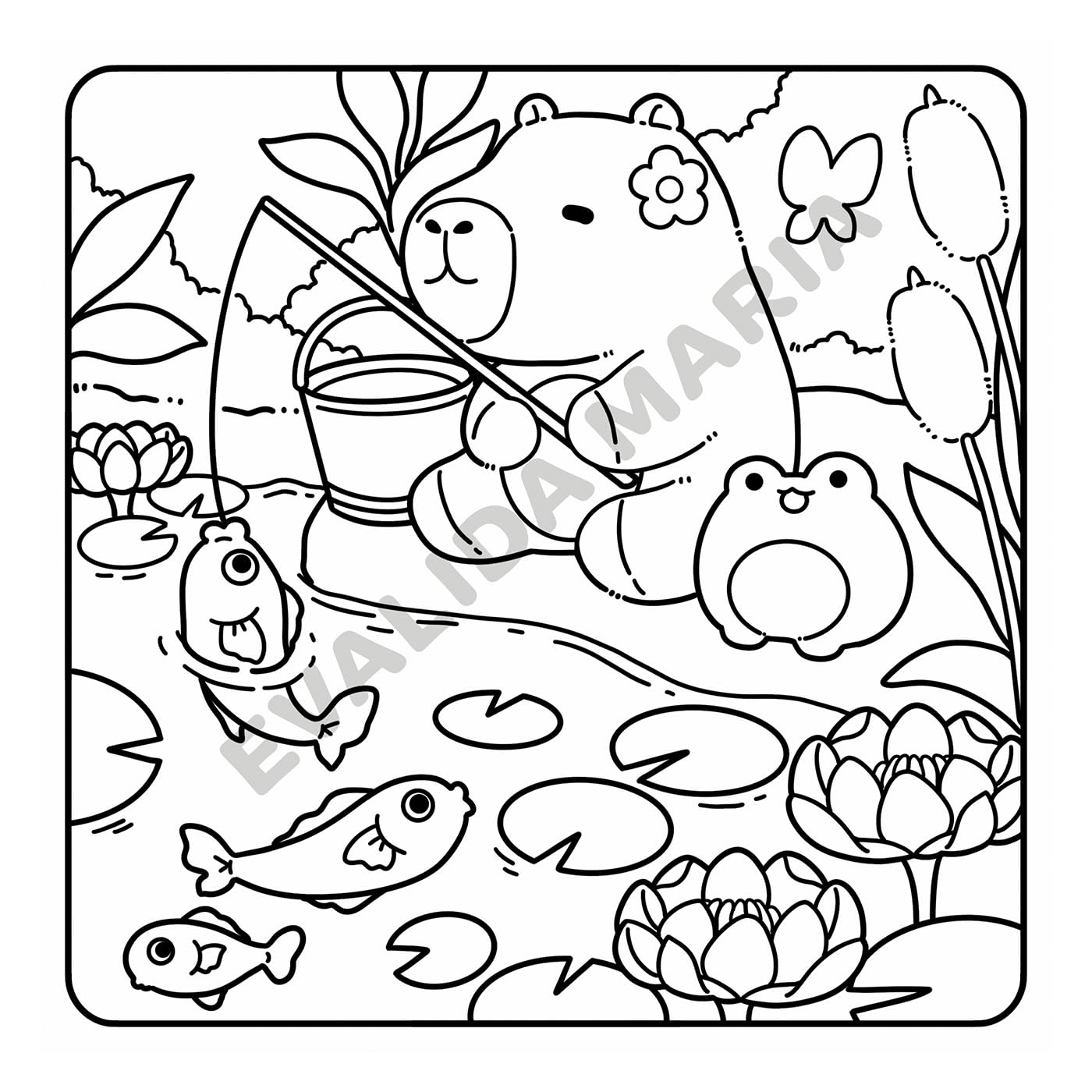Capybaras Calins