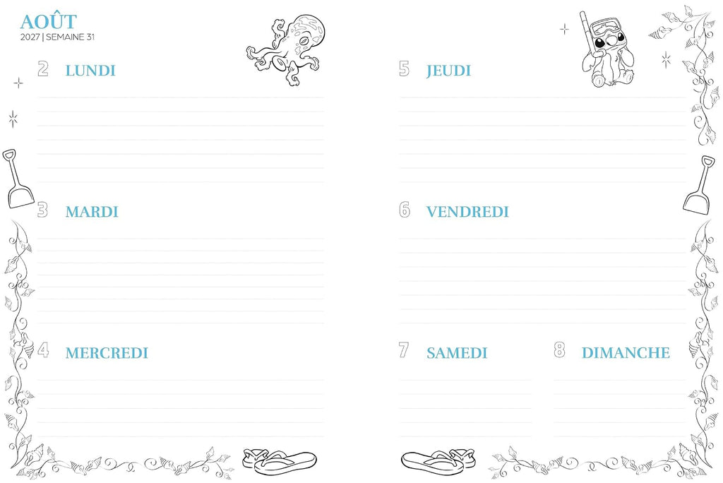 Agenda Disney 2027 Stitch