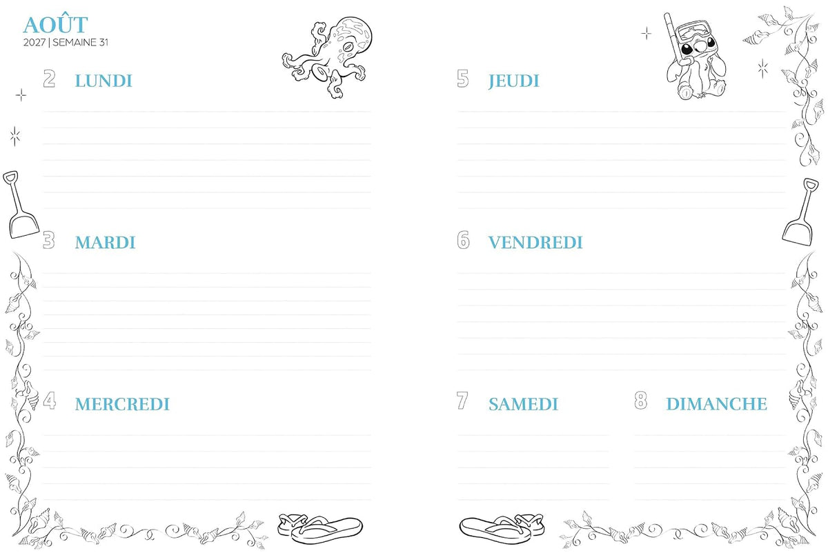 Agenda Disney 2027 Stitch