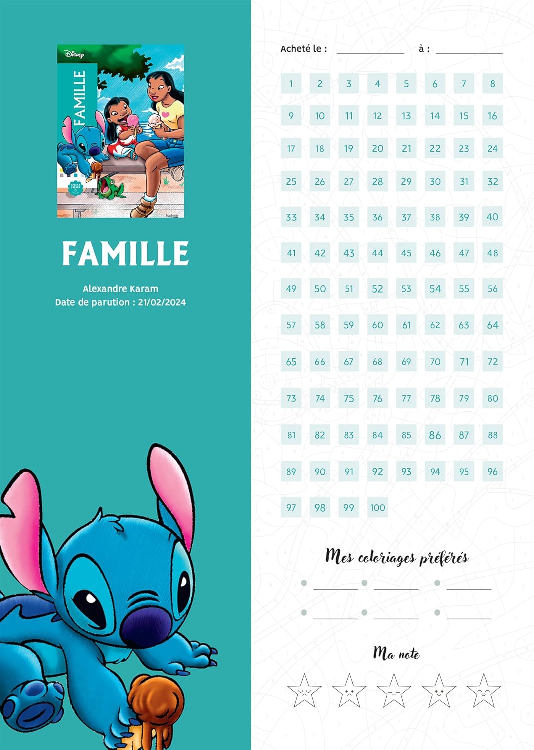 Les Tracker de Coloriages Mysteres Disney