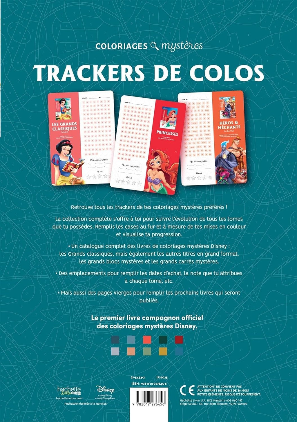 Les Tracker de Coloriages Mysteres Disney