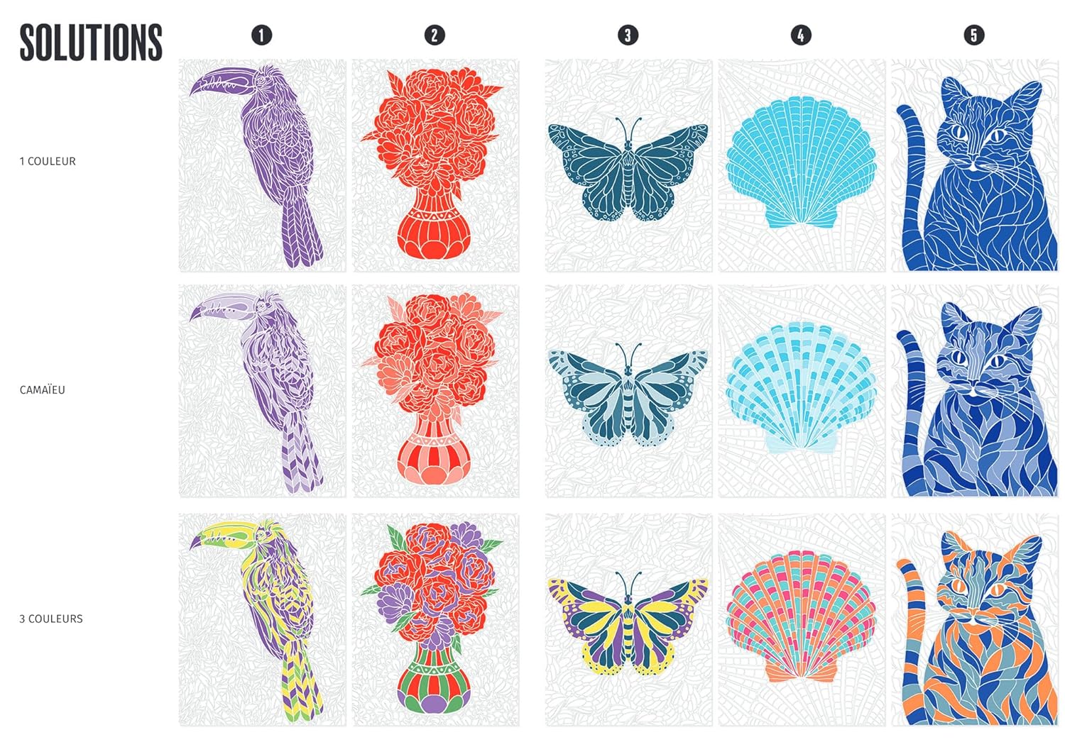 Coloriages au symbole