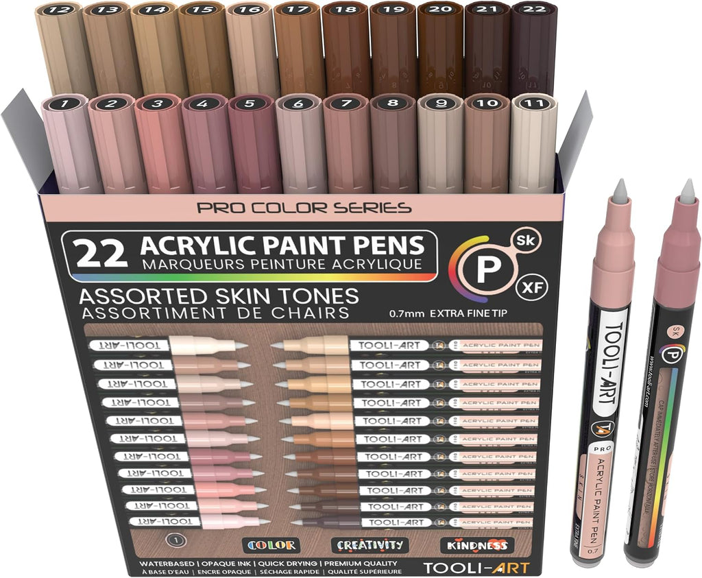 Tooli Art Skin tones 0,7mm