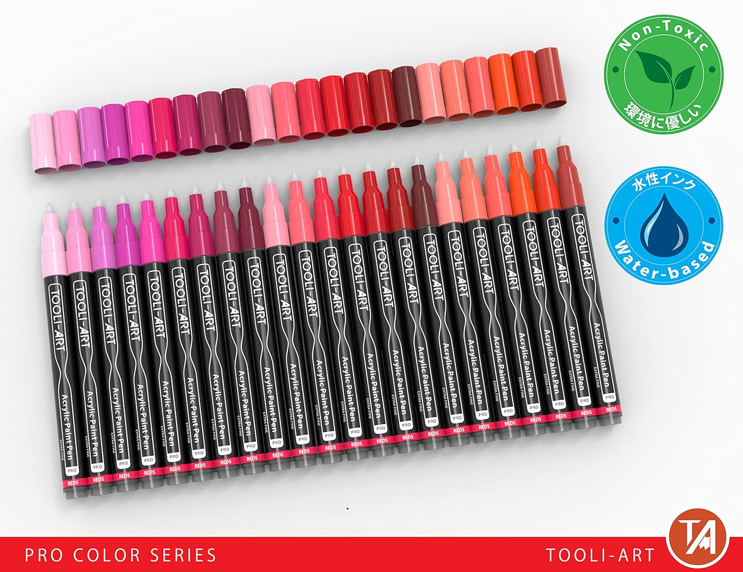 Tooli Art red tones 0,7mm