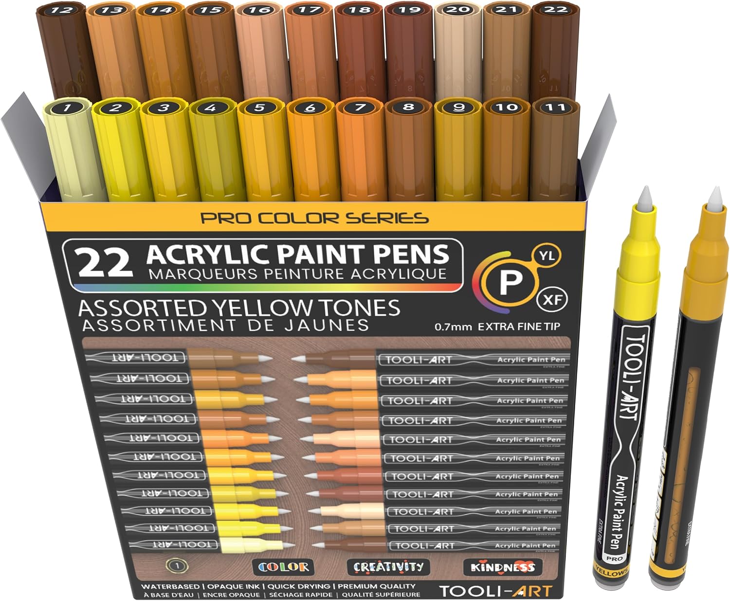 Tooli Art Yellow Tones 0,7 mm