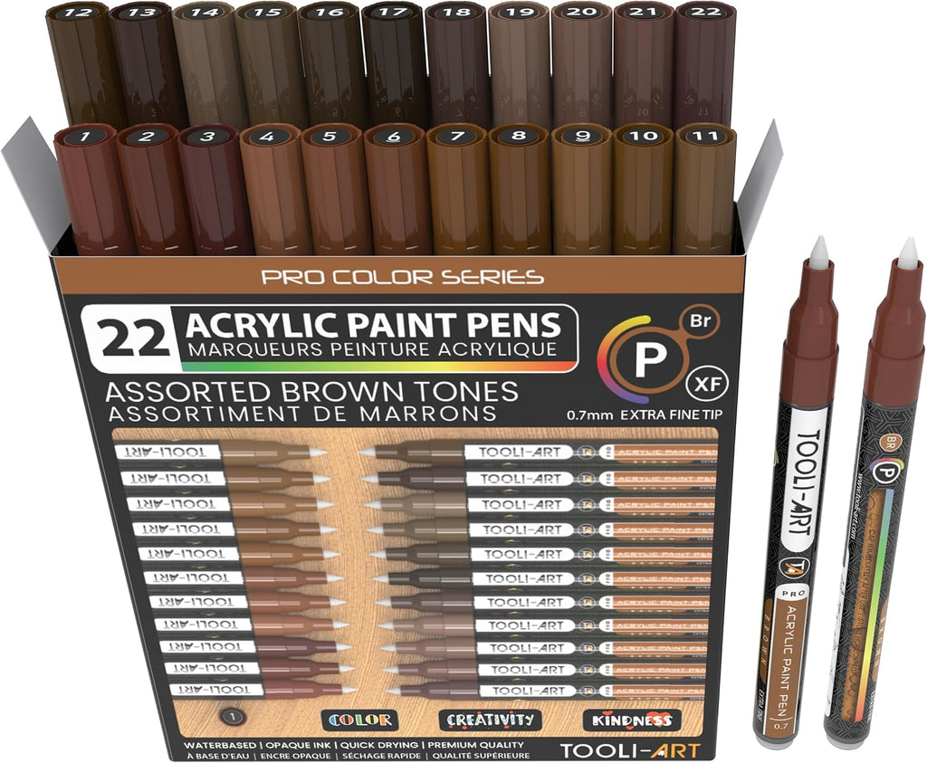 Tooli art Brown tones 0,7 mm