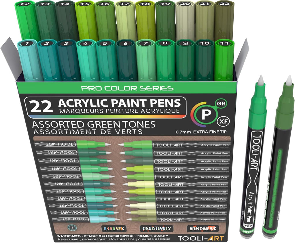 Tooli Art Green tones 0,7mm