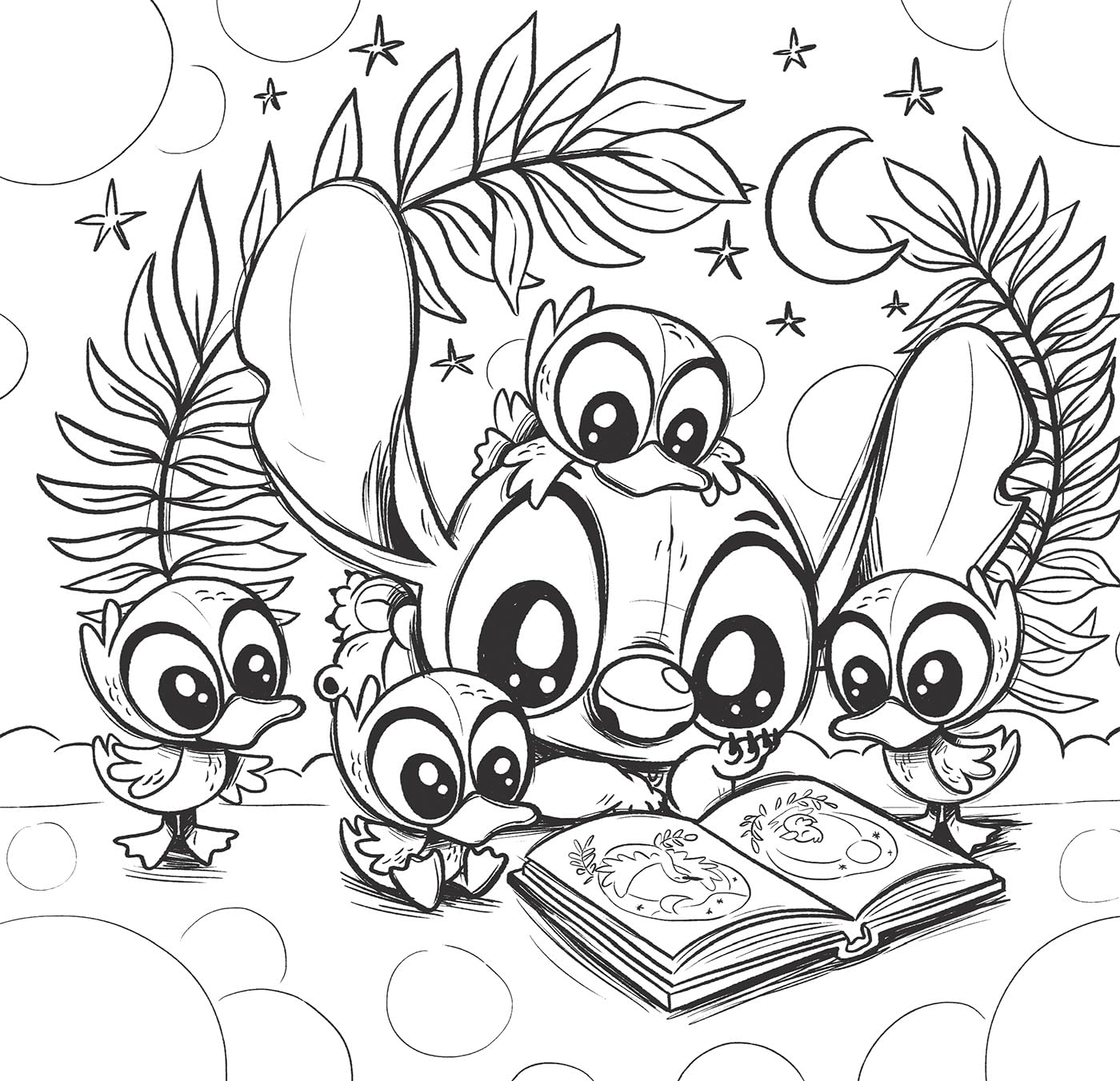 Grand Carré: BéBé Stitch