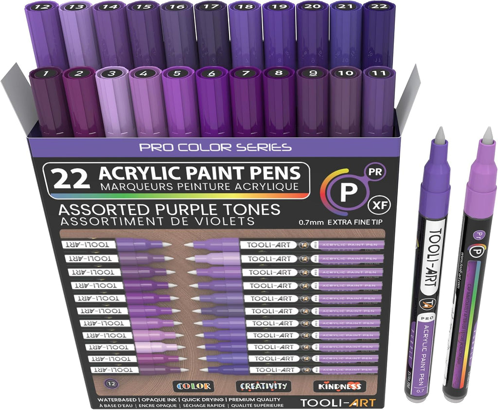 Tooli Art Puprle Tones 0,7mm