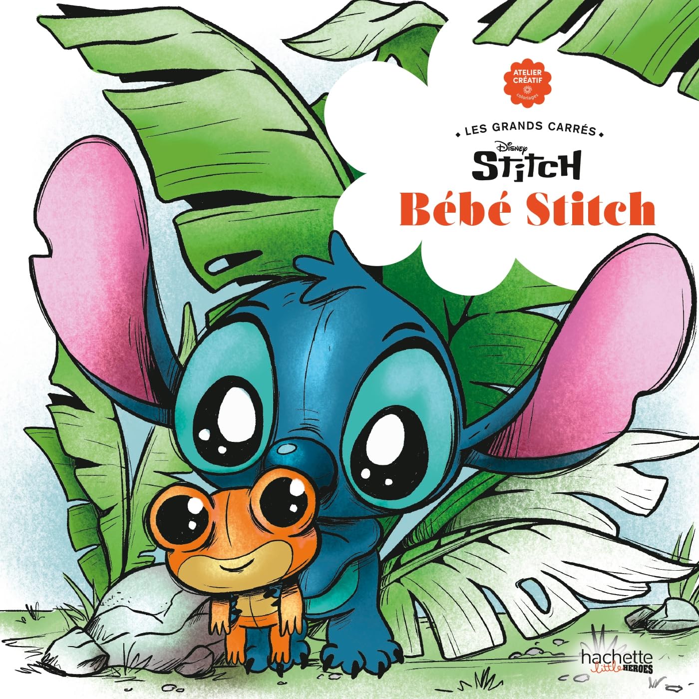 Grand Carré: BéBé Stitch