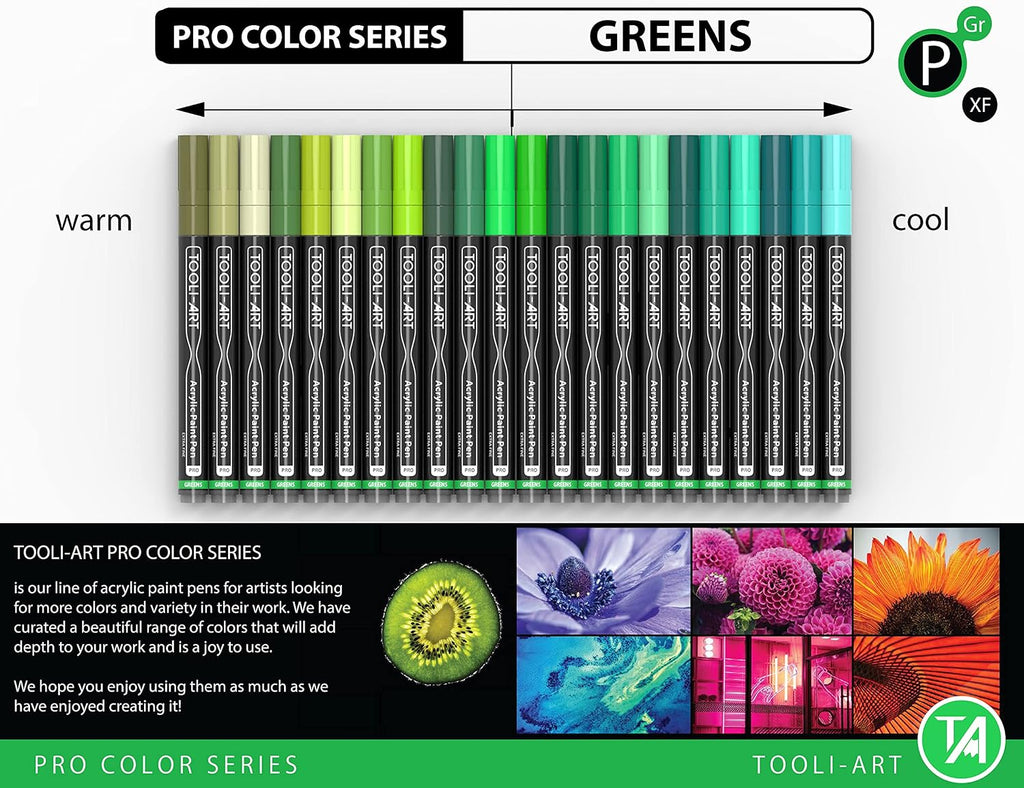 Tooli Art Green tones 0,7mm