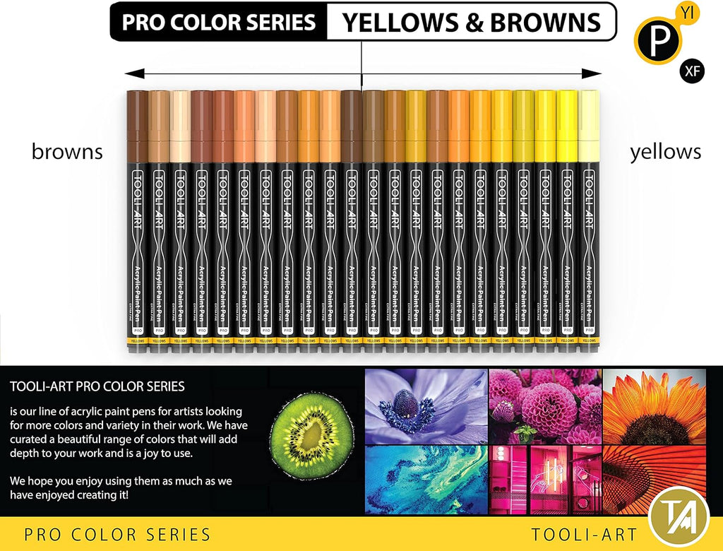 Tooli Art Yellow Tones 0,7 mm