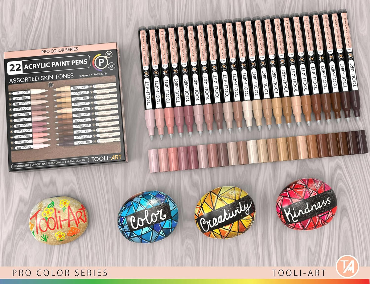 Tooli Art Skin tones 0,7mm