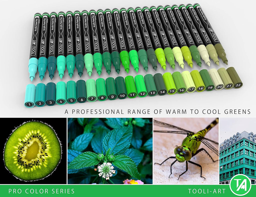 Tooli Art Green tones 0,7mm