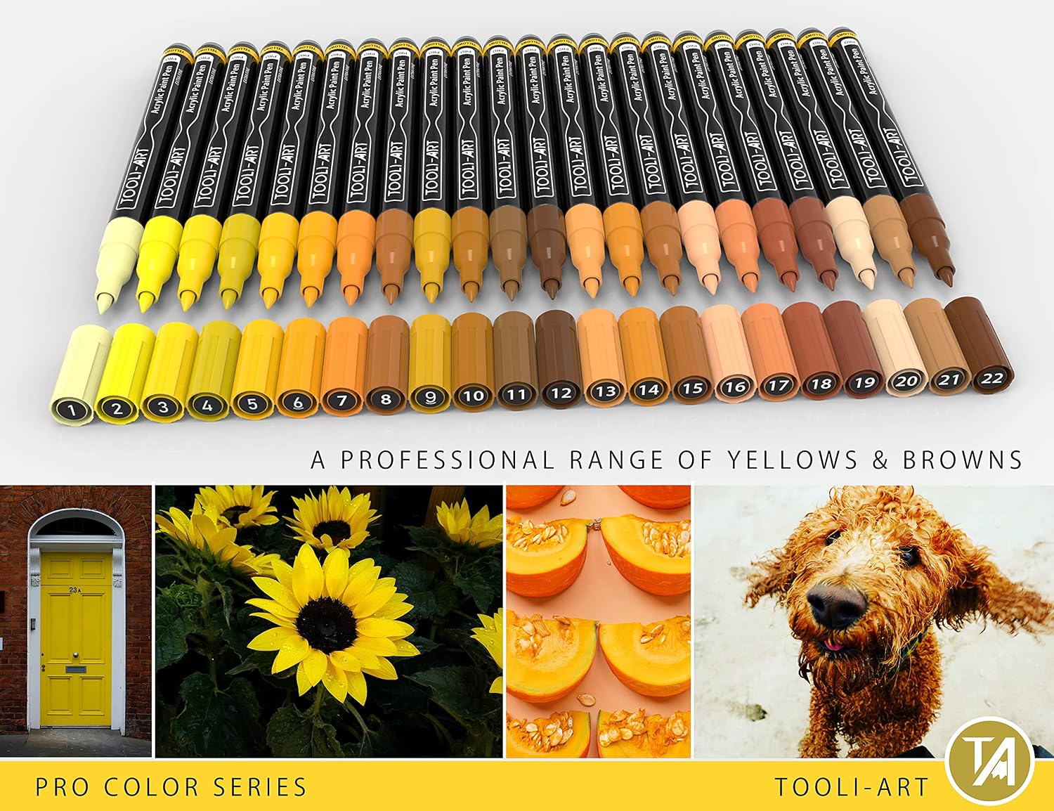 Tooli Art Yellow Tones 0,7 mm