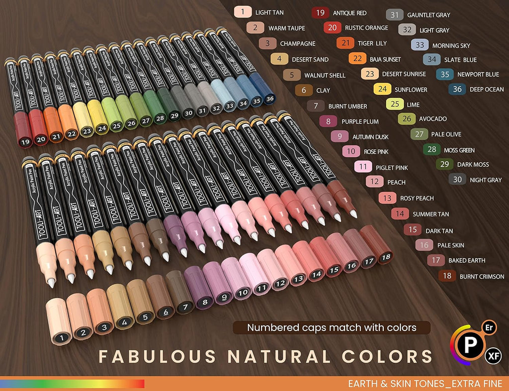 Tooli Art Earth tones 0,7mm