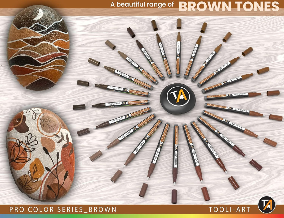 Tooli art Brown tones 0,7 mm