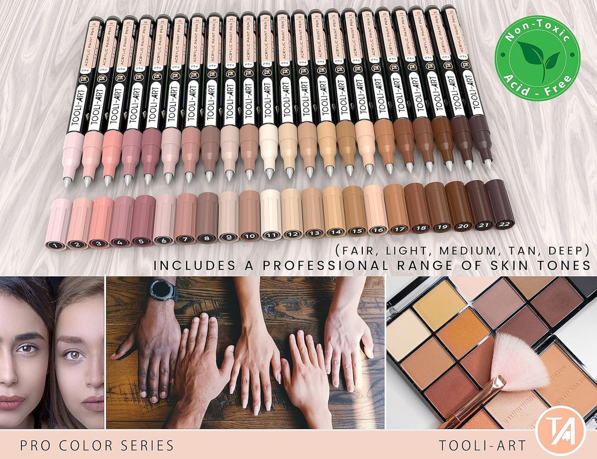 Tooli Art Skin tones 0,7mm