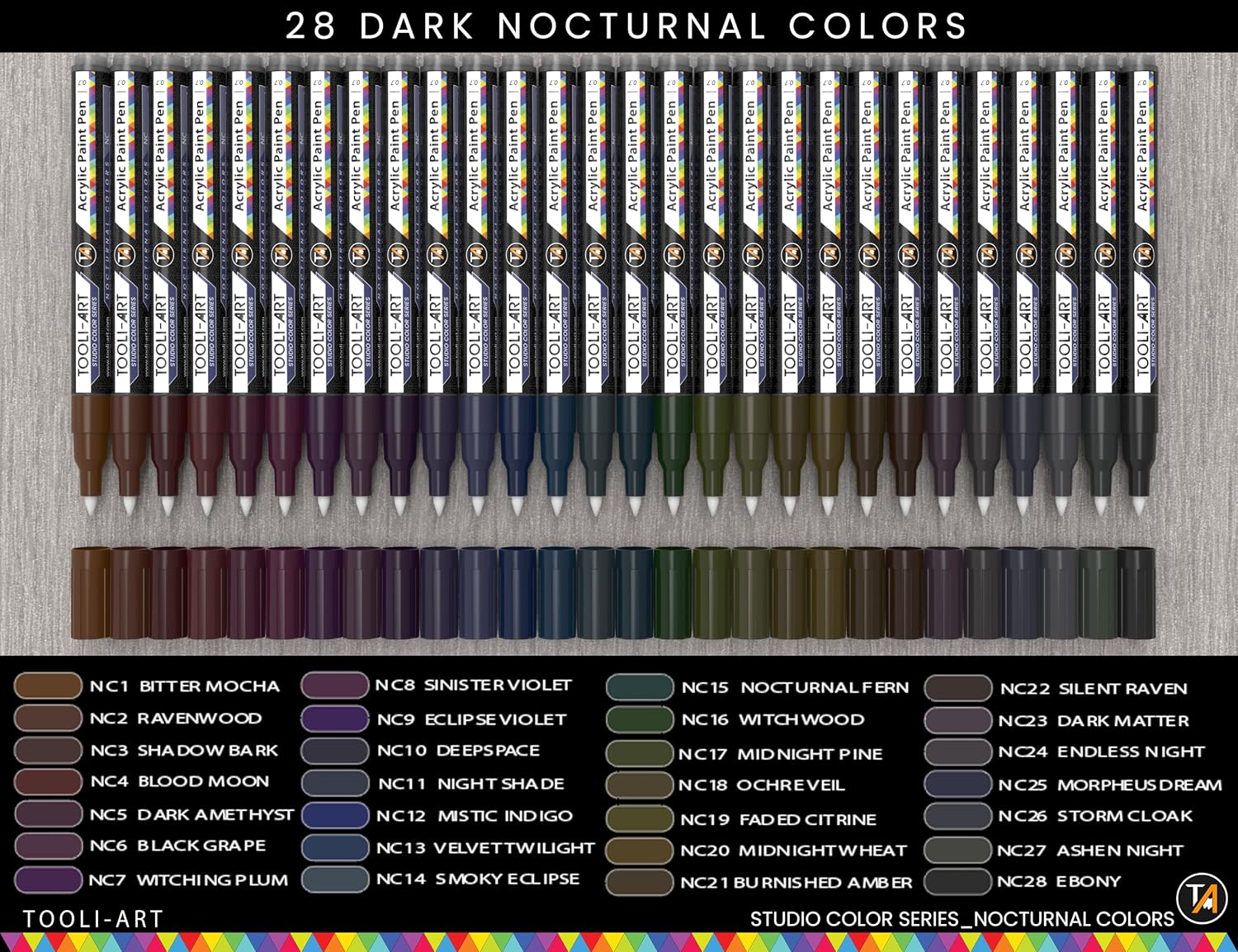 Tooli Art Nocturnal 0,7 mm